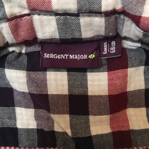 Sergent Major baby boy shirt & jeans set 6m (68cm) - Picture 5 of 16